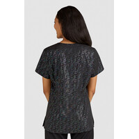 Μπλούζα Γυναικεία Υγειονομικών KOI™ USA Velora Iridescent Black