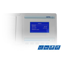 Καρδιογράφος Aspel MINT v.07.301 | 1-3-6 Κανάλια, Οθόνη LCD