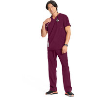 Ανδρική Μπλούζα Cherokee Infinity | V-Neck | 3 Τσέπες | Wine