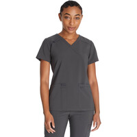 Γυναικεία Μπλούζα Dickies Essentials | Mock Wrap | 2 Τσέπες | Pewter