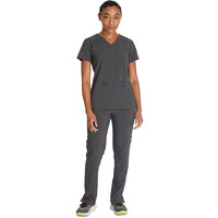 Γυναικεία Μπλούζα Dickies Essentials | Mock Wrap | 2 Τσέπες | Pewter