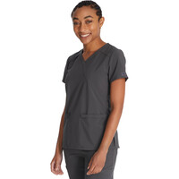 Γυναικεία Μπλούζα Dickies Essentials | Mock Wrap | 2 Τσέπες | Pewter