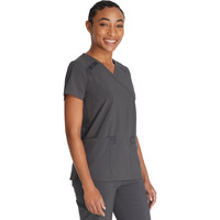 Γυναικεία Μπλούζα Dickies Essentials | Mock Wrap | 2 Τσέπες | Pewter