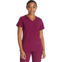 Γυναικεία Μπλούζα Dickies Essentials | Mock Wrap | 2 Τσέπες | Wine