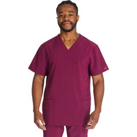 Ανδρική Μπλούζα Dickies Essentials | V-Neck | 5 Τσέπες | Wine