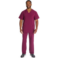 Ανδρική Μπλούζα Dickies Essentials | V-Neck | 5 Τσέπες | Wine