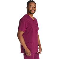 Ανδρική Μπλούζα Dickies Essentials | V-Neck | 5 Τσέπες | Wine