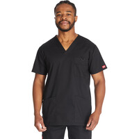 Ανδρική Μπλούζα Dickies Signature | V-Neck | 5 Τσέπες | Black