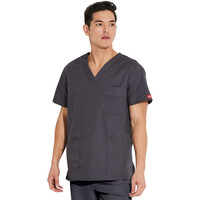 Ανδρική Μπλούζα Dickies Signature | V-Neck | 5 Τσέπες | Pewter
