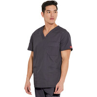 Ανδρική Μπλούζα Dickies Signature | V-Neck | 5 Τσέπες | Pewter