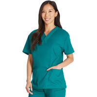 Γυναικεία Μπλούζα Dickies Signature | V-Neck | 3 Τσέπες | Hunter Green