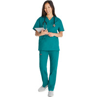 Γυναικεία Μπλούζα Dickies Signature | V-Neck | 3 Τσέπες | Hunter Green