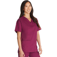 Γυναικεία Μπλούζα Dickies Signature | V-Neck | 3 Τσέπες | Wine