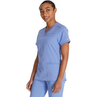 Γυναικεία Μπλούζα Dickies Balance | V-Neck | 2 Τσέπες | Ciel Blue