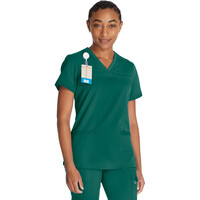 Γυναικεία Μπλούζα Dickies Balance | V-Neck | 2 Τσέπες | Hunter Green