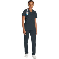 Γυναικεία Μπλούζα Dickies Balance | V-Neck | 2 Τσέπες | Pewter