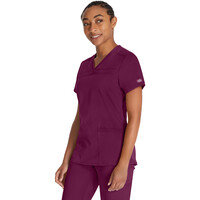 Γυναικεία Μπλούζα Dickies Balance | V-Neck | 2 Τσέπες | Wine