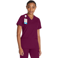 Γυναικεία Μπλούζα Dickies Balance | V-Neck | 2 Τσέπες | Wine