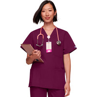 Μπλούζα Υγειονομικών Unisex Cherokee Workwear Originals | Wine