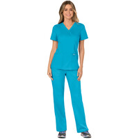 Γυναικεία Μπλούζα Cherokee Revolution | Mock Wrap | 3 Τσέπες | Turquoise