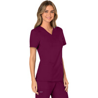 Γυναικεία Μπλούζα Cherokee Revolution | Mock Wrap | 3 Τσέπες | Wine