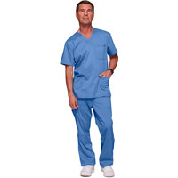 Ανδρική Μπλούζα Cherokee Revolution | V-Neck | 3 Τσέπες | Ciel Blue