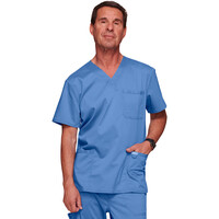 Ανδρική Μπλούζα Cherokee Revolution | V-Neck | 3 Τσέπες | Ciel Blue