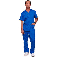 Ανδρική Μπλούζα Cherokee Revolution | V-Neck | 3 Τσέπες | Royal