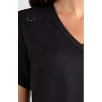 Μπλούζα Γυναικεία Υγειονομικών KOI™ USA Blissful V-Neck Black