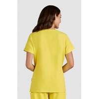 Μπλούζα Γυναικεία Υγειονομικών KOI™ USA Blissful V-Neck Loving Yellow