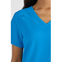 Μπλούζα Γυναικεία Υγειονομικών KOI™ USA Blissful V-Neck Power Blue