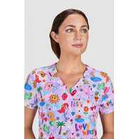 Μπλούζα Γυναικεία Υγειονομικών KOI™ USA Momi Liddle Mermaids