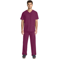 Μπλούζα Υγειονομικών Unisex Cherokee Workwear Originals Ultra | Wine