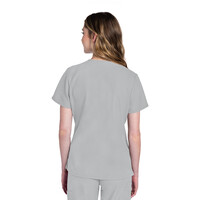 Γυναικεία Μπλούζα Cherokee Workwear Originals Ultra | V-Neck | 2 Τσέπες | Grey