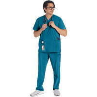 Ανδρική Μπλούζα Dickies Essentials | V-Neck | 5 Τσέπες | Caribbean