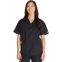 Γυναικεία Μπλούζα Dickies Signature | V-Neck | 3 Τσέπες | Black