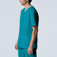 Ανδρική Μπλούζα Landau ProFlex | V-Neck | 4 Τσέπες | Teal