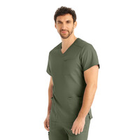 Ανδρική Μπλούζα Landau ProFlex | V-Neck | 4 Τσέπες | Olive