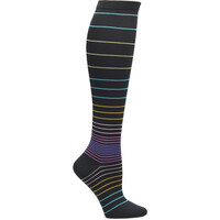 Κάλτσες Διαβαθμισμένης Συμπίεσης 12-14 mmHg Thin Ombre Stripe Nursemates Wide Calf