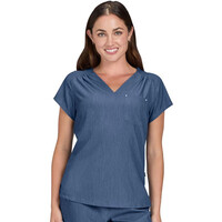 Μπλούζα Γυναικεία Υγειονομικών KOI™ USA Up And Going Denim