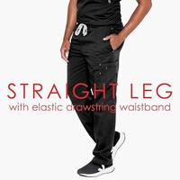 Παντελόνι Ανδρικό Υγειονομικών Barco Grey's Anatomy Preston | Black