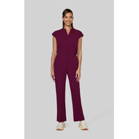 Γυναικεία Ιατρική Φόρμα Jumpsuit Solis x koi Anja | Wine (Μπορντώ)