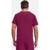 Ανδρική Μπλούζα Healing Hands Steven | V-Neck | 3 Τσέπες | Wine