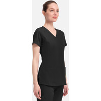 Γυναικεία Μπλούζα Healing Hands Monica | V-Neck | 4 Τσέπες | Black