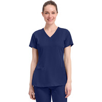 Γυναικεία Μπλούζα Healing Hands Monica | V-Neck | 4 Τσέπες | Navy