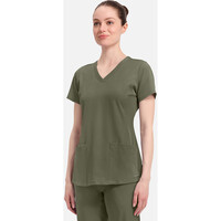 Γυναικεία Μπλούζα Healing Hands Monica | V-Neck | 4 Τσέπες | Olive