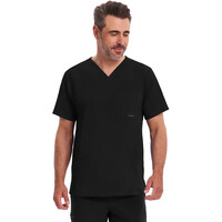 Ανδρική Μπλούζα Healing Hands Mathew | V-Neck | 4 Τσέπες | Black