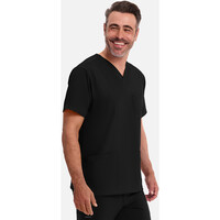 Ανδρική Μπλούζα Healing Hands Mathew | V-Neck | 4 Τσέπες | Black