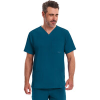 Ανδρική Μπλούζα Healing Hands Mathew | V-Neck | 4 Τσέπες | Caribbean