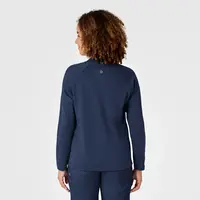 Γυναικεία Ιατρική Ζακέτα Fleece Wonderwink 8209 Full Zip | Navy Blue